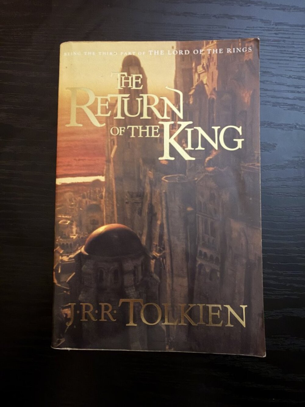 The Return of the King J.R.R. Tolkien Houghton Mifflin Movie Art Paperback